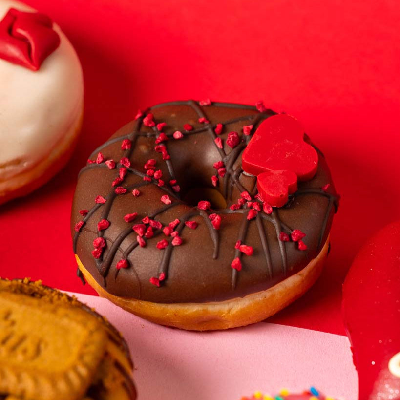 "Vegan Valentine's" Donut Geschenkbox (VG)