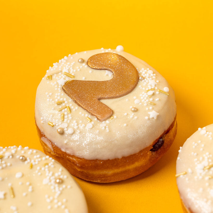 Silvester Donut Geschenkbox (vegan)