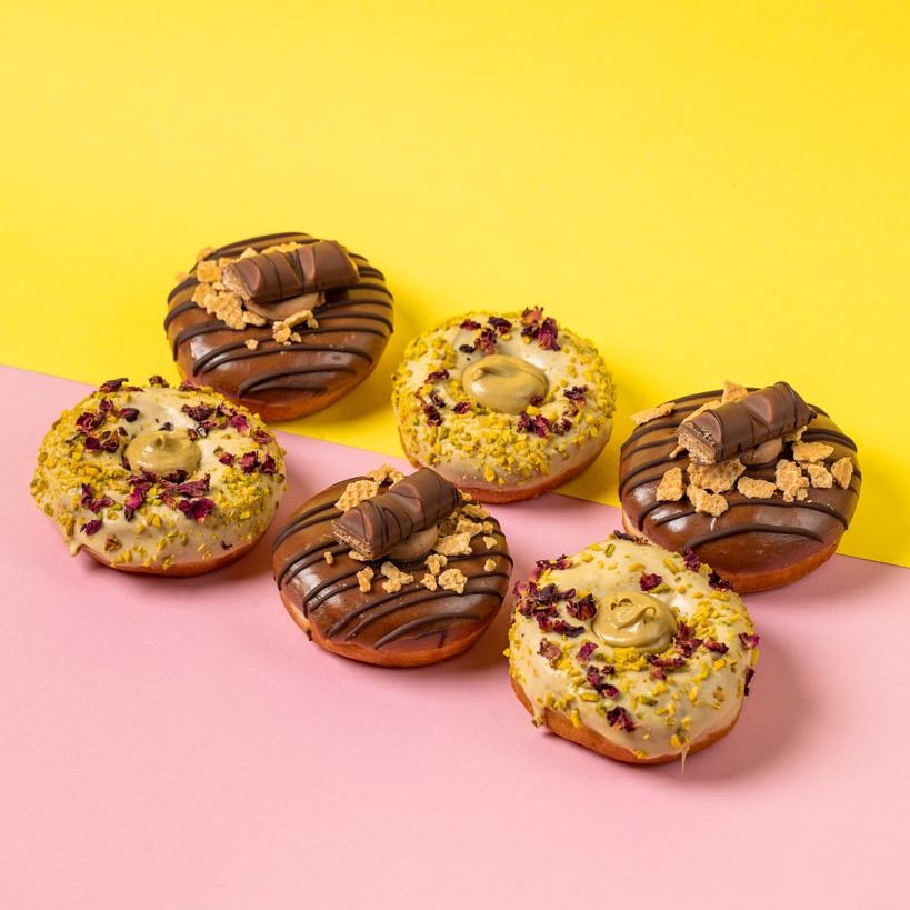 "Chocolate-Pistachio" Donut Geschenkbox