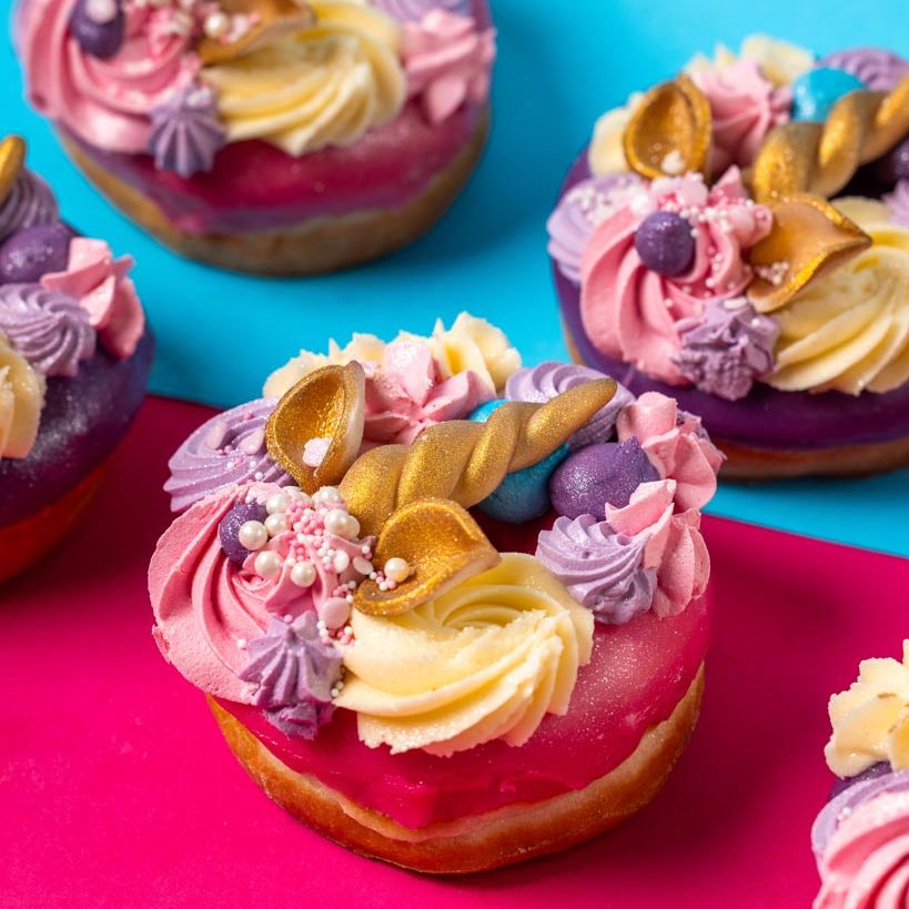 "Unicorn Special" Donut Geschenkbox (vegan)