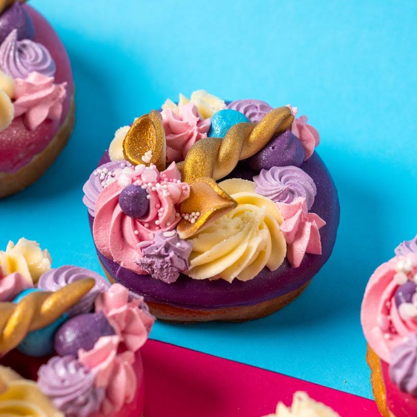 "Unicorn Special" Donut Geschenkbox (vegan)