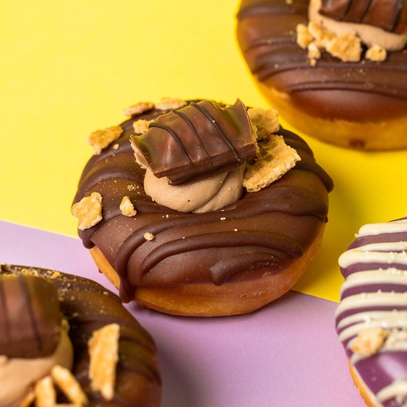 "Filled with Love" Mini-Donut Geschenkbox